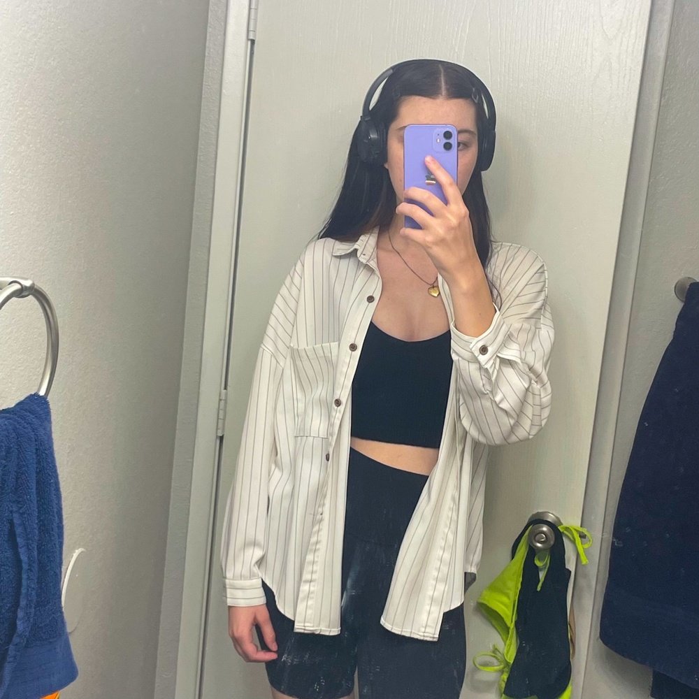 Stripped Button Down - image 6